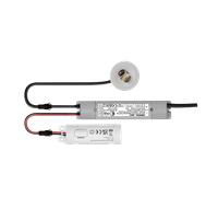 Ovia OBKI3C 3W LED IP20 Non-Maintained Self-Test Enable/Disable Emergency Corridor Downlight - 5500K - White