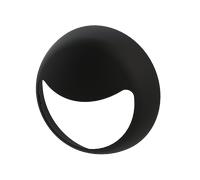 Ovia OEO4BK Half Moon Bezel For Evo Orb Bulkhead - Matt Black