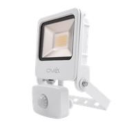 Ovia OV10120WHWWPIR PathFinder 20W IP65 LED Floodlight with PIR 3000K White