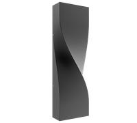 Ovia OV2002C11GY Twist 11W Up and Down Outdoor IP65 LED Wall Light Cool White 4000K - Grey