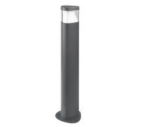 Ovia OV2713C7GY Tribus 7W Triangular Mini LED Bollard IP54 Cool White 4000K Grey