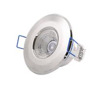 Ovia OV5400CH5WD Inceptor Nano5 4.8W LED Fire-Rated IP65 Downlight Fixed 2700K Chrome Dimmable