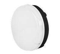 Ovia OV9300BK16MW Evo 16W LED Bulkhead With Knockouts - Black - Sensor