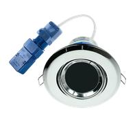 Ovia OVGU705CH FlameGuard 240V GU10 Cast Fir IP20 Adjustable Downlight Chrome