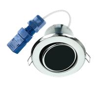 Ovia OVGU720CH FlameGuard 240V GU10 Fir IP20 Adjustable Downlight Chrome