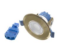 Ovia OXM-AB 4-6.4W Dimmable IP65 Fixed LED Downlight With CTA Switch - Antique Brass
