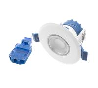 Ovia OXM-W 4-6.4W Dimmable IP65 Fixed LED Downlight With CTA Switch - White