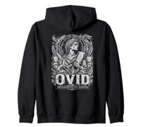 Ovid Metamorphoses Endure Poeta Exsul Semper Vivus Zip Hoodie