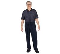 Ovidis Daytime Dementia Clothing - Alzheimers Anti-Strip Jumpsuit - Onesie for Elderly Men - Charly, Copper, XL