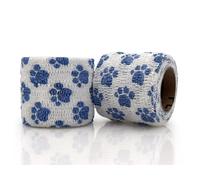 OVIK Health PetFlex Paw Pack - Flexible Self Adhesive Elastic Wound Care Bandage - First Aid Wrap for Small Animals such as Dogs, Cats and Other Pets - 2 Inch - 2 Rolls