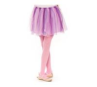 OVISSA Ballet Tights for Girls - School Uniform Dancing Sport 50 DEN Microfibre Footed Soft Tights for Kids 3-4 Years, Pink