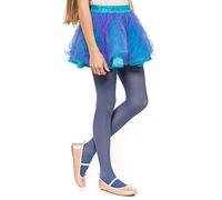 OVISSA Ballet Tights Girls School Uniform Dancing Sport 50 DEN With Microfibre 7-8 Years, Denim