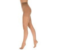 OVISSA Classic Tights For Women High Waist Pantyhose I Transparent Italian Tights For Ladies 20 DEN, Elastic Soft Reinforced Toe Panty Part Slimming Effect I Sizes S-XXL