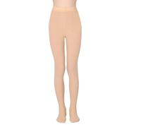 OVISSA Solid Girls Ballet Tights Plain 40 DEN Soft Stretch Strong for Kids Girls Nude L 7-11 Years