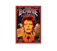 OVIZDA David Bowie Ziggy Stardust Posters Canvas Wall Art Cover Room Vintage Aesthetic Poster Decorative for Living Room Bed Room 12x18inch(30x45cm) Unframe-style