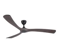 Ovlaim 183 Smart WiFi Ceiling Fan, IP44 Test Outdoor DC Motor Ceiling Fans with Remote Control 3 Solid Wood Blades, Compatible with Alexa, Google Home and Smart Life App