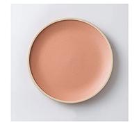 OVLIIYWZY Dinner Plates Ceramic Dinner Plates 10inch Dessert Plates Set for Salad Pasta Steak and Appetizer Serving Plates Kitchen Porcelain Dishes,Assorted Colors Appetizer Desser