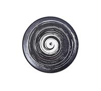 OVLIIYWZY Dinner Plates Ceramic Western Round Shallow Plates Dish Cutlery Steak Pasta Restaurant Cafe Cake Dishes Saucer Plate Salad Straw Tableware 1PC Appetizer Dessert Snack Pla