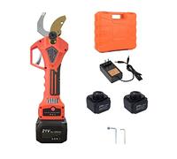 OVLIIYWZY Electric Pruning Shears, 21V Cordless Pruner Lithium-ion Pruning Shear Efficient Scissors Bonsai Electric Tree Branches Garden Tools Electric S32 32mm
