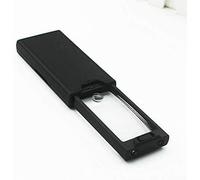 OVLIIYWZY Magnifier Pull-Out Magnifier 2.5X 45x Lens Built-in Sliding Lens Cover HD Magnifier Magnifying Glasses for Reading Marriage
