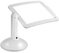 OVLIIYWZY Magnifying Glass Reading LED Light 3X Hands Free Magnifying Glass with Illuminated Stand and Desk Table Reading Lamp Rectangular Magnifier Marriage