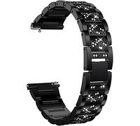 OVLIIYWZY Strap Replacement Stainless Steel Band 18MM 20MM 22MM Universal Diamond Watch Strap Strap Compatible Women Gold-22MM