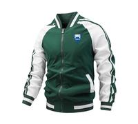 Ovlize Mens Lightweight Summer Casual Jackets Hu.sa.be.rg, Spring Autumn Breathable Track Jackets, Outdoor Thin Long Sleeve Outerwear, spring(DarkGreen,4XL)