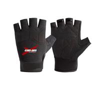 Ovlize Motorcycle Cycling Gloves C.a.n-a.m, Hand Protect Gloves, Mountain Bike Road Bicycle Riding for Men and Women, Anti-Slip(Black,XL)