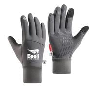 Ovlize Ski Mittens Bu-ell, Quick Drying Gloves, Gloves for Cycling Running Climbing Hiking Outdoor Sports, Ski(Grey,XL)