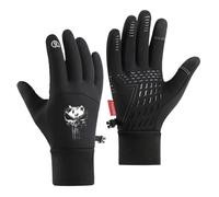 Ovlize Snowboarding Gloves Pun.ish-er, Warm and Breathable Snow Gloves, Gloves for Skiing Running Cycling Hiking Snow Sports, Ski(Black,XL)