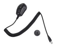 OVNSHVN USB Device -18 USB Handheld Speaker Microphone for Euro Truck Simulator 2 with PTT Support Keyboard with Microphone Holder