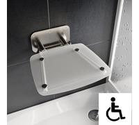Ovo-B II-Clear Folding shower seat for shower cubicle (B8F0000051)