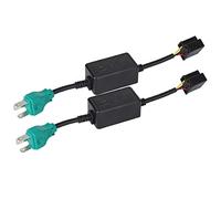 OVOTOR H4 9003 Anti Flicker Harness Canceler Decoder LED Flash Error Free Resistor Wiring Canbus for Jeep Wrangler JK TJ Harley Davidson LED Headlight Systems