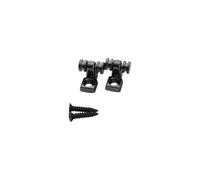 OVSAL 2 PCS Black Roller String Retainer Guitar Roller String Tree Roller String Guide for Start Stratocaster Tele Telecaster Electric Bass