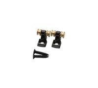 OVSAL 2 PCS Black Roller String Retainer Guitar Roller String Tree Roller String Guide for Start Stratocaster Tele Telecaster Electric Bass