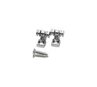OVSAL 2 PCS Roller String Retainer Guitar String Trees Roller String Guides for Start Stratocaster Tele Telecaster Electric Guitar Bass Chrome