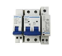 OVT-1 NB1-63 NU6-III POV-1 Permanent Transient Surge Protector Sobretensiónes transitorio y permanente monofásico MCB(25v)
