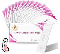 Ovulation Test Cassettes, 20 Pack LH Fertility Test Kit for Women | For home cycle tracking, cassette format with sample well, control and test line reading, helps identify the fertile window