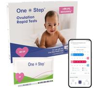 Ovulation Test Strips LH 20 MIU/mL - One Step - Scan & Track with App - Ovulation Predictor Kit - Detect LH Surge - 5 Minute Results