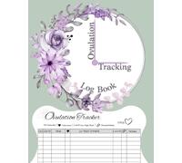 Ovulation tracking log book: Test strips and notes