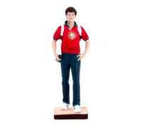 OVUNQUE PROTEGGIMI Blessed Carlo Acutis Statue, Marble Dust Statue, Carlo Acutis Statue Hand Painted with Acrylic Colours, Made in Italy (15 cm)