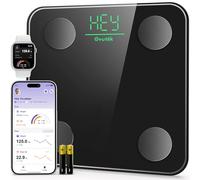 Ovutek Smart Scale for Body Weight, Body Fat Scale Digital Bathroom Scale BMI Weighing, Accurate Body Composition Monitor for People with Smartphone App, Max 180kg