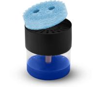 OVVE HOME Soap Dispenser and Sponge Holder Compatible with The Scrub Daddy Sponge