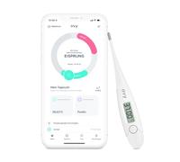 Ovy Basal Thermometer for Ovulation Tracking + Free app (iOS & Android) | Perfect for Natural Family Planning, Fertility Test & Baby Thermometer