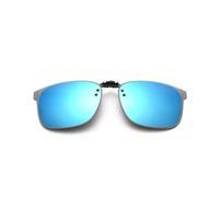 Ovyntremis Practical Polarisation Clip-On Sunglasses with UV400 Protection - For Your Comfort and Safety on Any Outdoor Adventure, blue