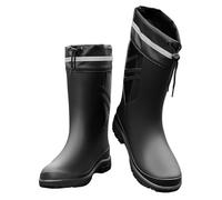 Ovyuzhen Wellies Men Wellingtons Rain Boots for Men Garden Boots Waterproof Mens Rubber Shoes with PVC Comfort Lightweight Work Mud Boots Resistant Durable Slip for Fishing Farming Gardening