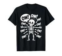 Ow Ow Ow Ow Ow Ow Ow Funny Stickman Chronic Pain Character T-Shirt