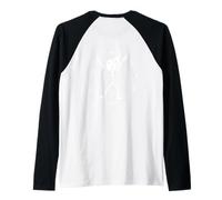 Ow Ow Ow Ow Stickman Figure Humorous Chronic Pain Awareness Raglan Baseball Tee