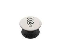 Ow Ow Ow Stick Man Figure Funny Chronic Pain Humor Meme 10 PopSockets Adhesive PopGrip