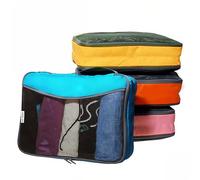 OW-Travel Packing Cubes for Suitcases (4Pcs Small/Medium) Easy to Organise Suitcase Organiser Bags for Clothes Storage. Luggage Organisers Packing Bags for Suitcases Backpack. Holiday Essentials